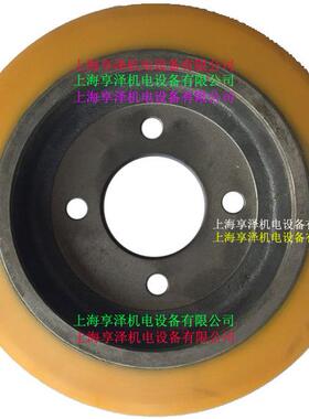 林德L1e2后轮驱动子in轮d林德L堆高机方向轮KMM传动轮PU实心轮胎