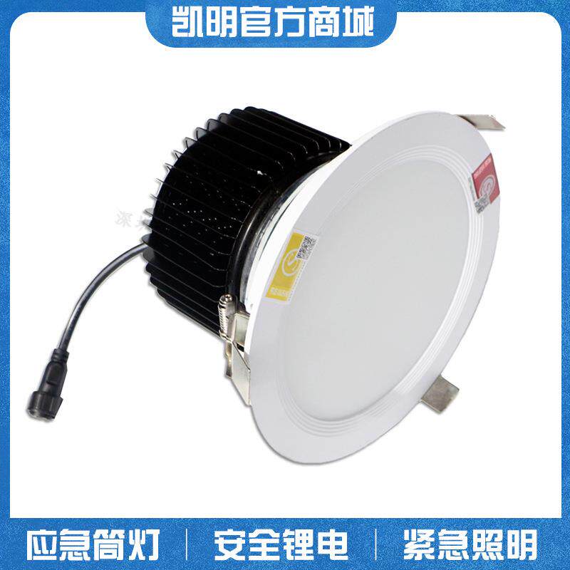 led应急射灯25w30w35w40w50w锂电EPS应急照明灯高顶天花灯厂家