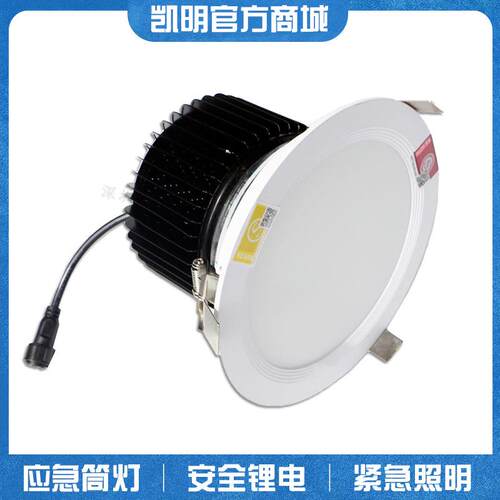 led应急射灯25w30w35w40w50w锂电EPS应急照明灯高顶天花灯厂家