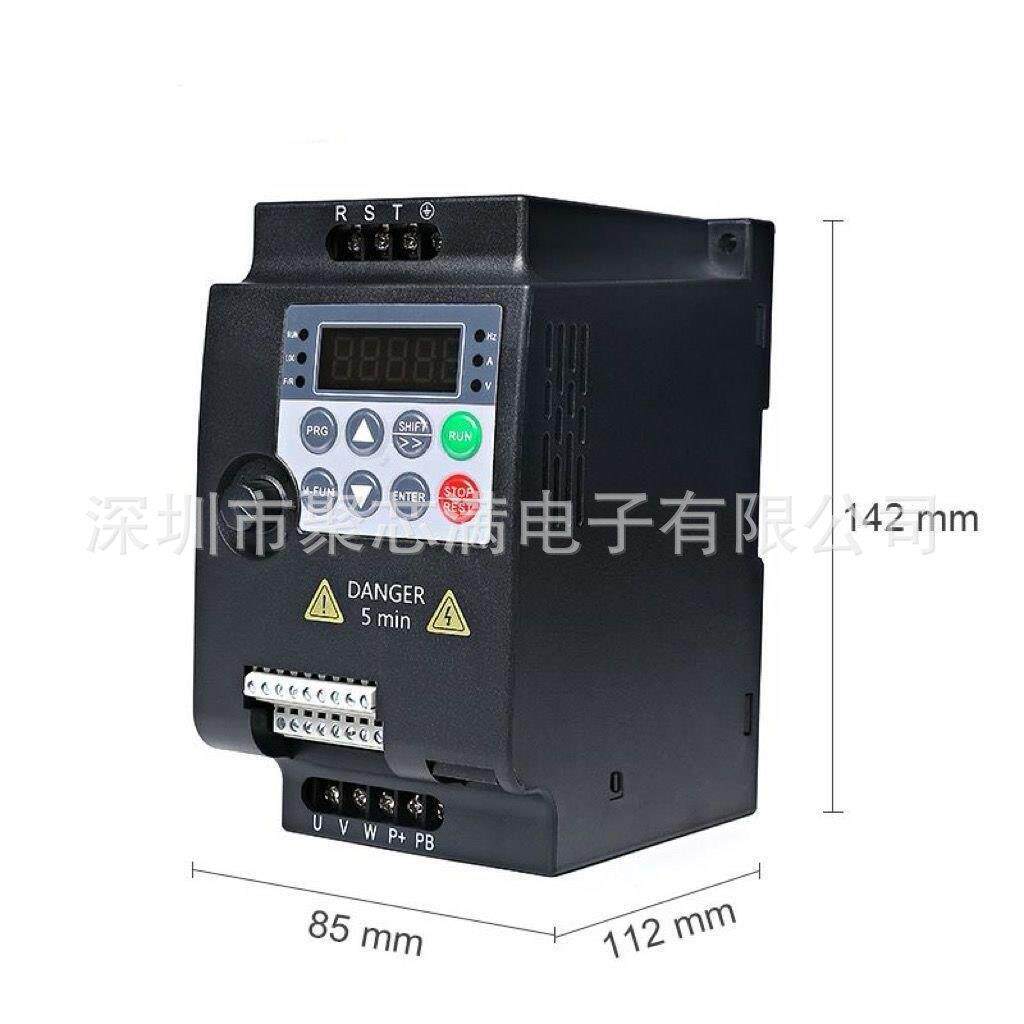 变频器单相220V三相电机380V1.5/2.2/4/5.5/7.5KW