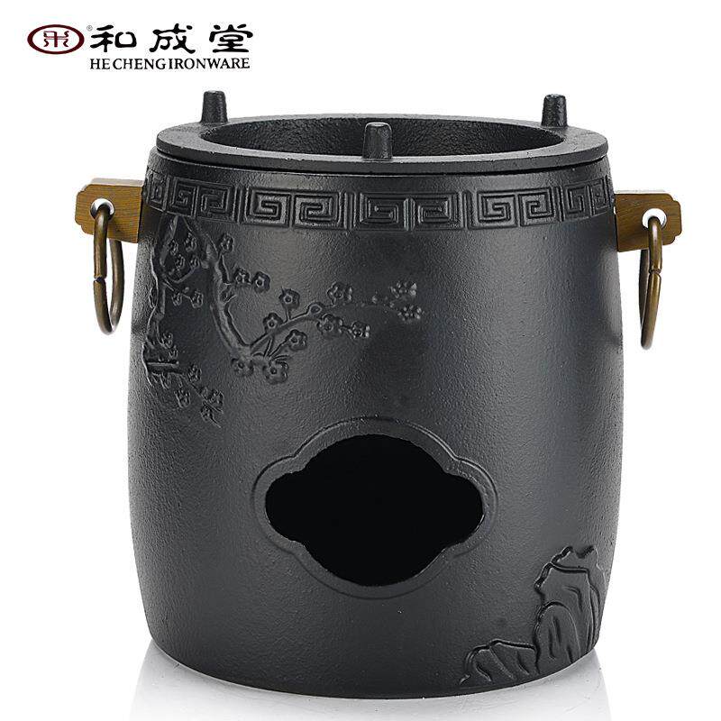 铸铁壶配套木炭炉 铁风炉 炭炉 老茶壶座 铁壶托加热保温