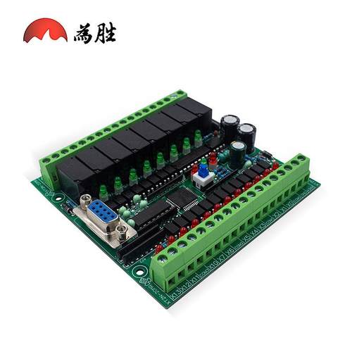 板PL式C工控板国FX2N-2FX2N-20M0产MR板式PLC断控制器电保存智能