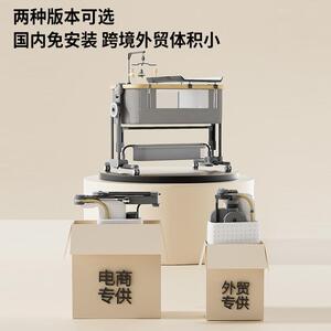 铝合金婴儿床拼接大床多功能可移动折叠儿童床宝宝新生儿床尿布台