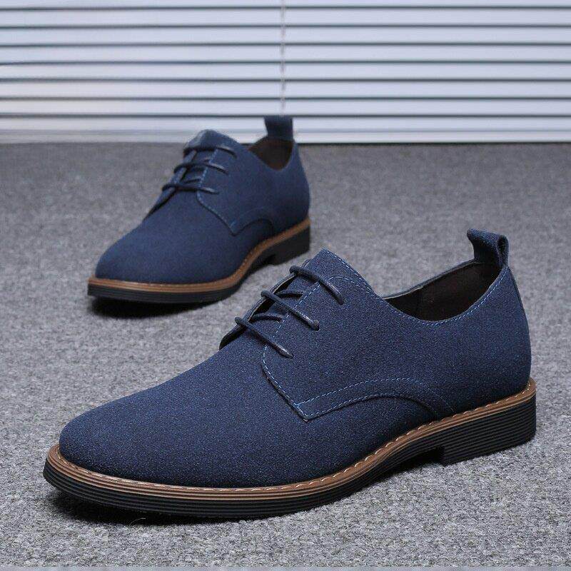 464748大码男士磨砂皮鞋leather shoes for men in large sizes