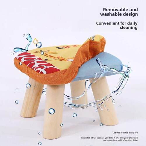 Small Stool Home Sofa Stool Low Stool Lazy Round Footstool