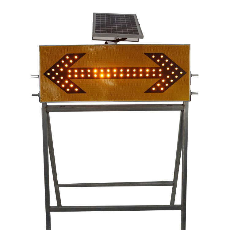 led导向箭牌导向 太阳能施工牌厂家源头太阳能带施工 架子头灯led