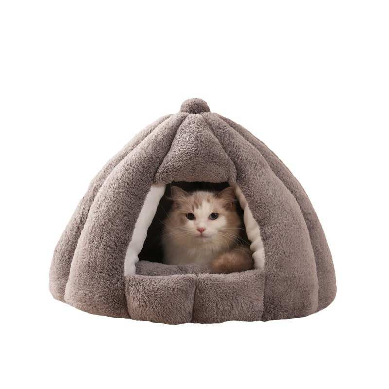 厂家猫窝冬季保暖四季通用房子蒙古包冬天可拆洗加厚猫窝猫咪用品