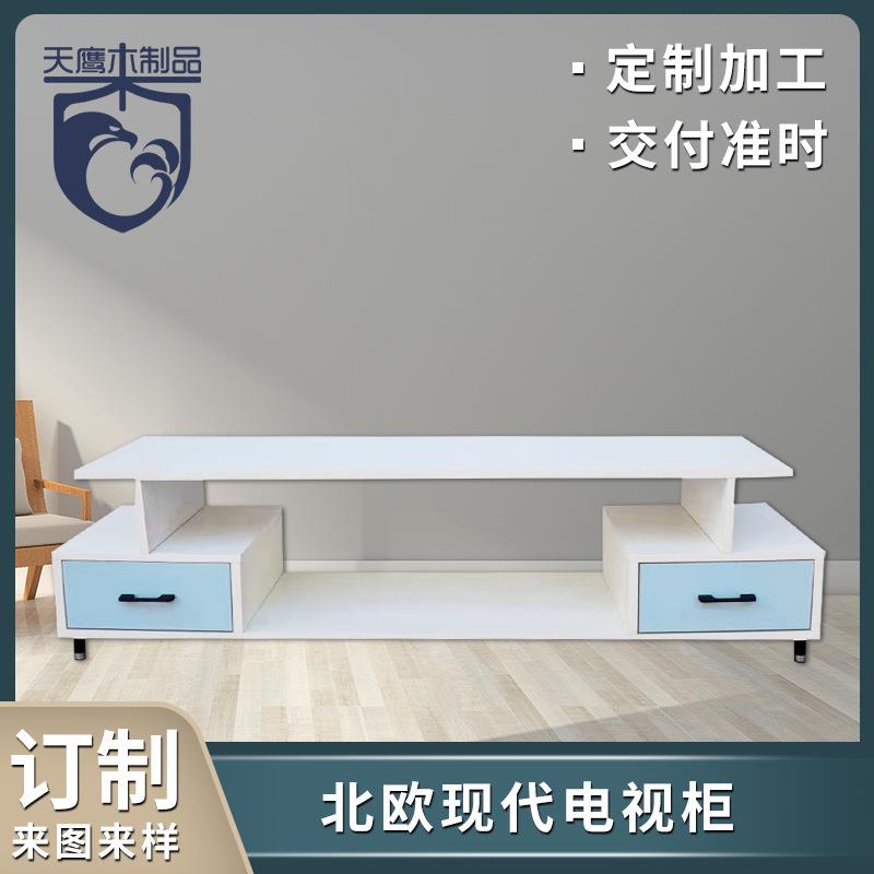 客厅家具展厅简约电视柜摆件带抽屉家用地柜样板房小户型视听柜