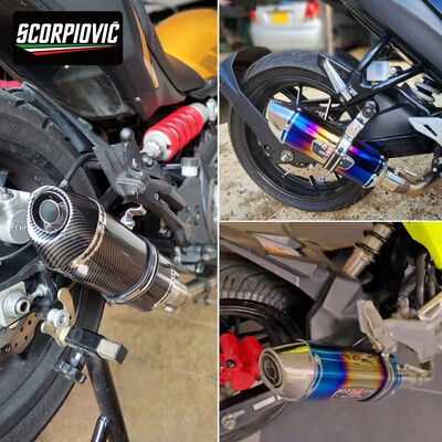 摩托车排气管 吉村R27小四角尾段 51MM通用 250SR 800NK 赛350 R3