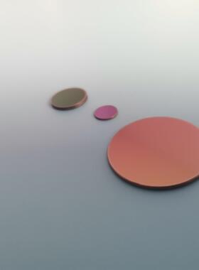 红外锗D20/25/30/40mm圆形窗口波段8-12um