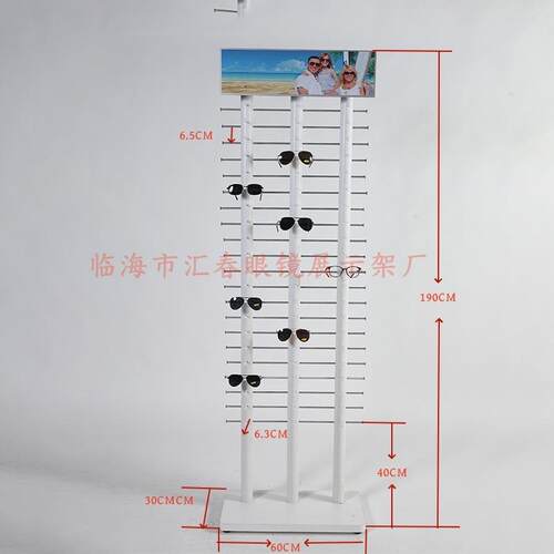 单排立眼镜展示架阳镜展示架式厂家5面柜100直供眼镜展示8架可放4