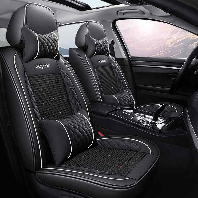 网红汽车坐垫全包围皮座套四季通用2021新款专用座垫20座椅套全包