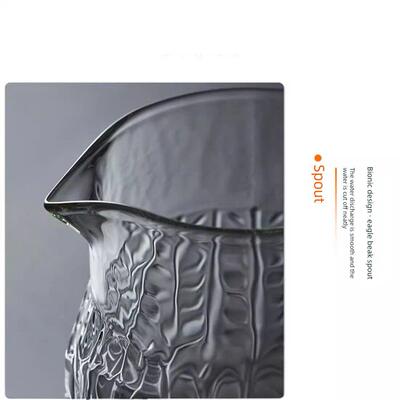 Gold covered 1.8L wheat ear glass kettle