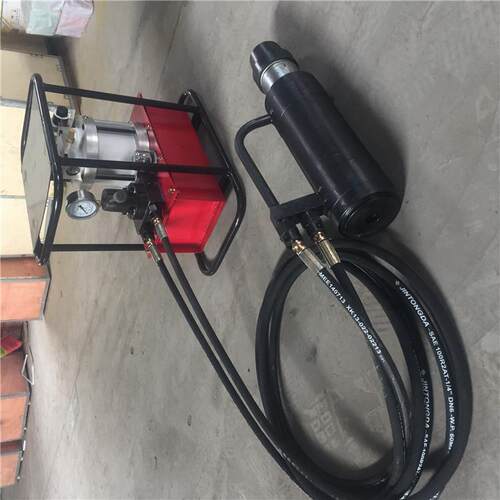 煤矿巷道气动锚杆拉力计 锚索千斤顶MQ22-300/60锚索张拉机具