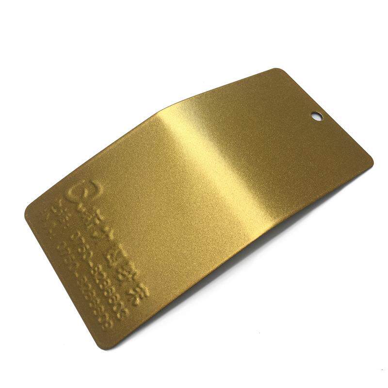 24K闪金粉末涂料高档金属家具金色喷涂塑粉土豪金静电喷涂粉末