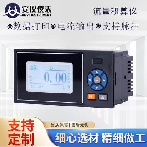 流量积算仪流量记录仪控制仪表输入电流电压智能数显流量记录仪