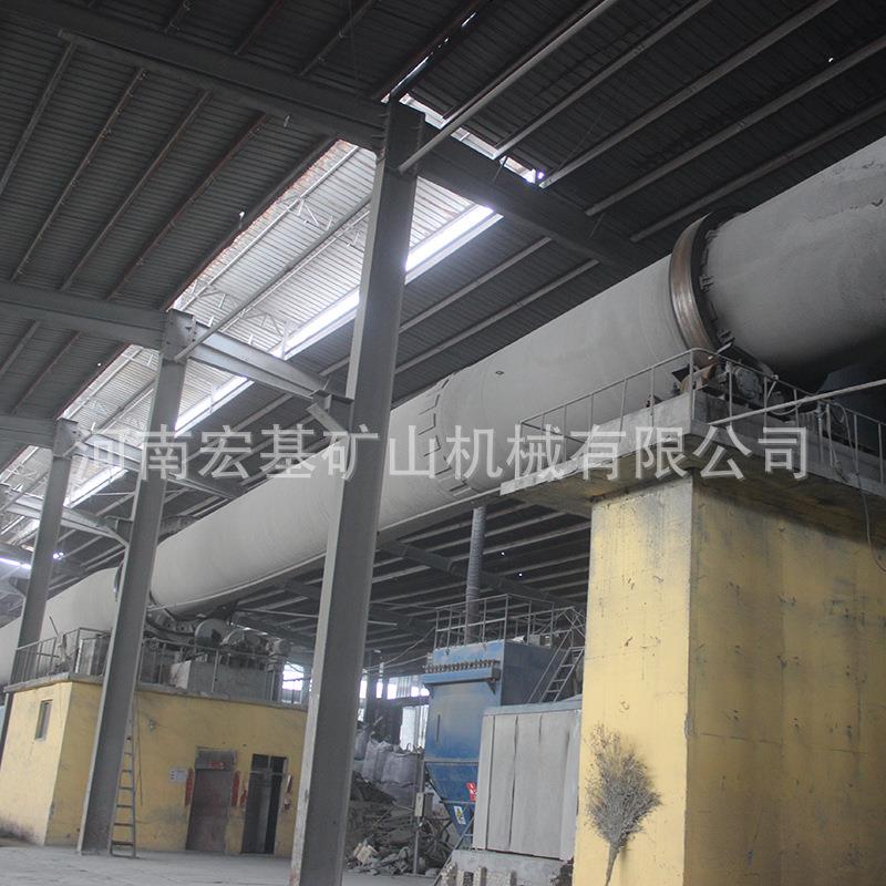 1.25×18厂直家高供石精炼渣回转窑新型海绵铁轻烧白云回转窑岭土