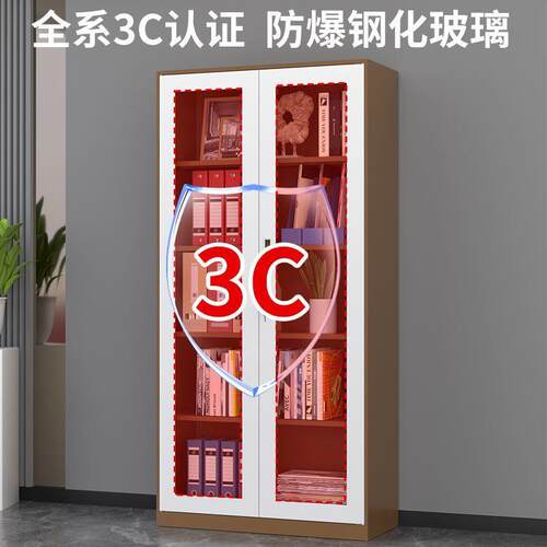 钢制文件柜办加厚款柜铁皮柜资料柜档案储物柜拆装WVO柜凭证柜公