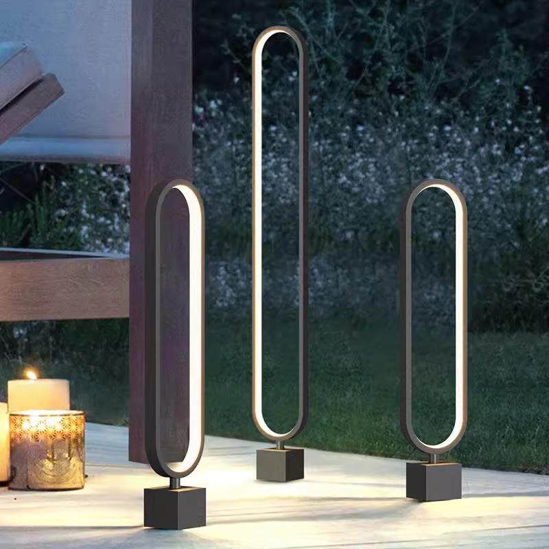 太阳能草坪灯户外庭院灯草坪灯防水室外简约景观灯别墅花园插地灯