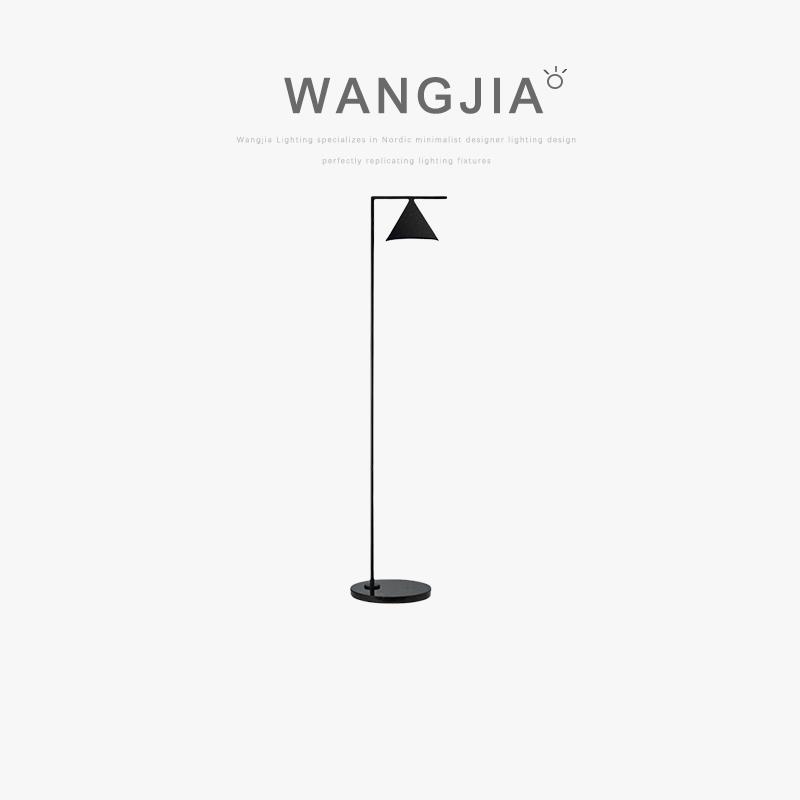 后现代简约大理石落地灯创意个性卧室客厅沙发立式书房钓鱼落地灯