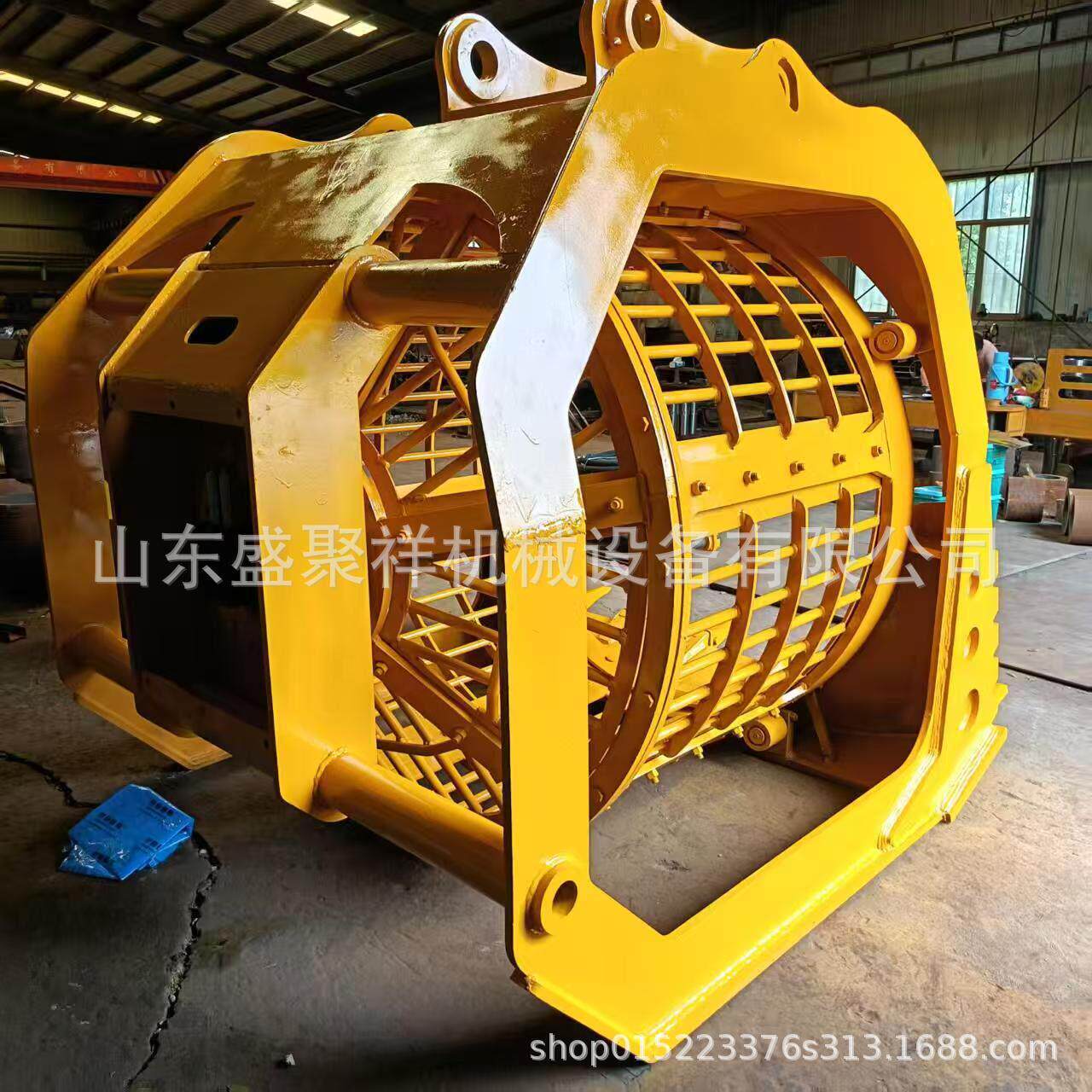 厂家源头供应挖掘机旋转筛分斗 挖机液压滚筒筛 20吨挖机用筛分器