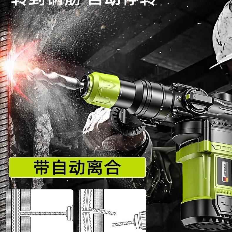 德国芝浦电锤电镐电功钻多能冲击钻电锺混凝ERD土工业级功心率电
