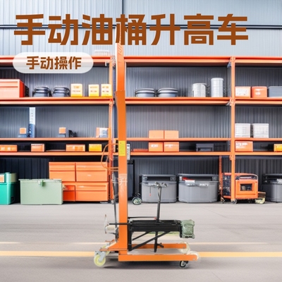 厂家热供 油桶装卸搬运车 手动可倾式油桶搬运车 手动油桶车