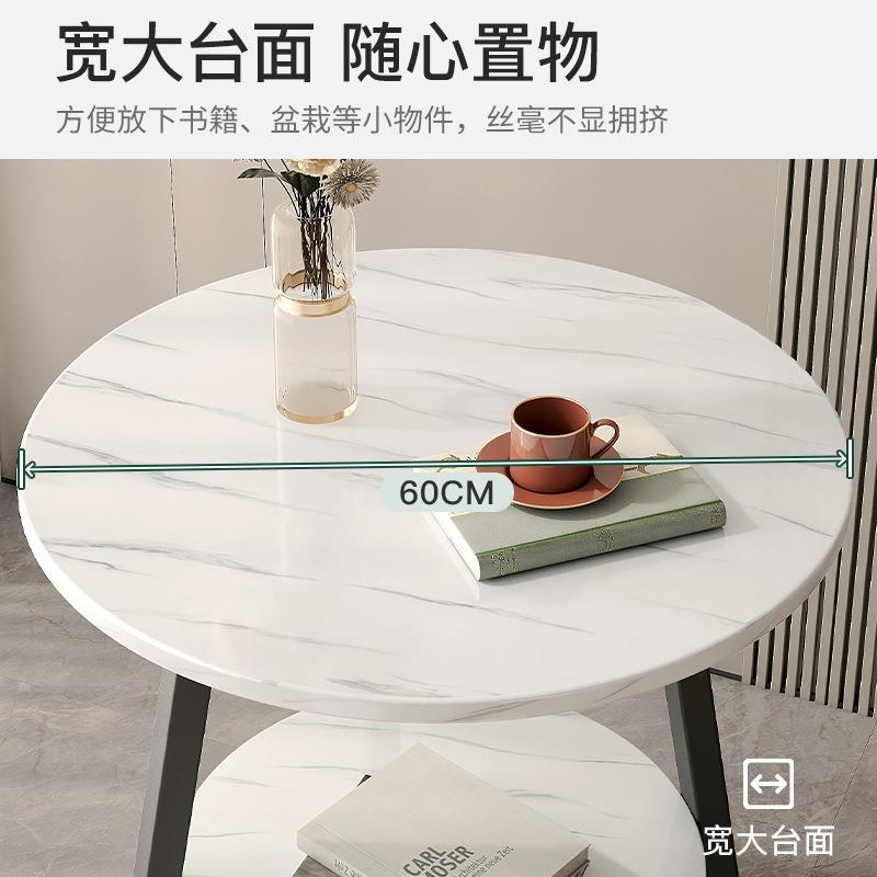边几小桌子轻奢小茶几卧室迷你角几小圆桌欧式小茶几客厅边桌