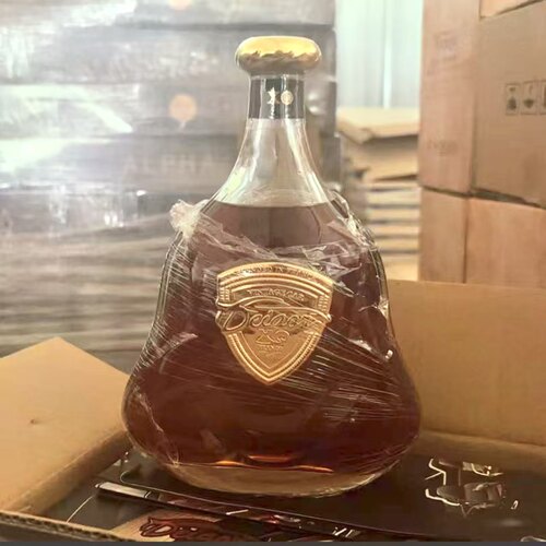 YJ07抵债【 1L*4瓶】法国原酒 岱豪老爷车X0白兰地40度礼盒包装
