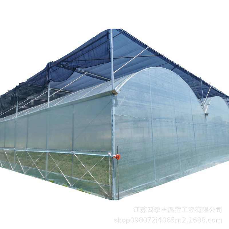 外遮阳薄膜温室大棚 连栋蔬菜养殖温室大棚建造 热镀锌管骨架大棚,农机/农具/农膜,温室大棚支架,淘宝优惠券,粉丝福利购,淘宝优惠卷