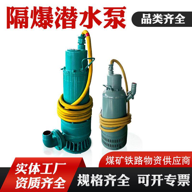 大功率潜水泵渣浆泵泥浆泵煤安防爆水泵矿用隔爆型排沙潜水电泵