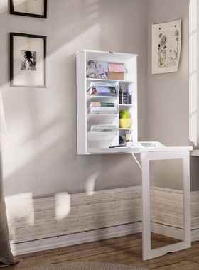 挂墙家叠桌用便携子节省GLT08236空间创意客折厅壁挂式书桌吧台桌