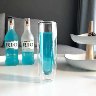 Mug Glass Creative Double Layer Transparent Wall Beer