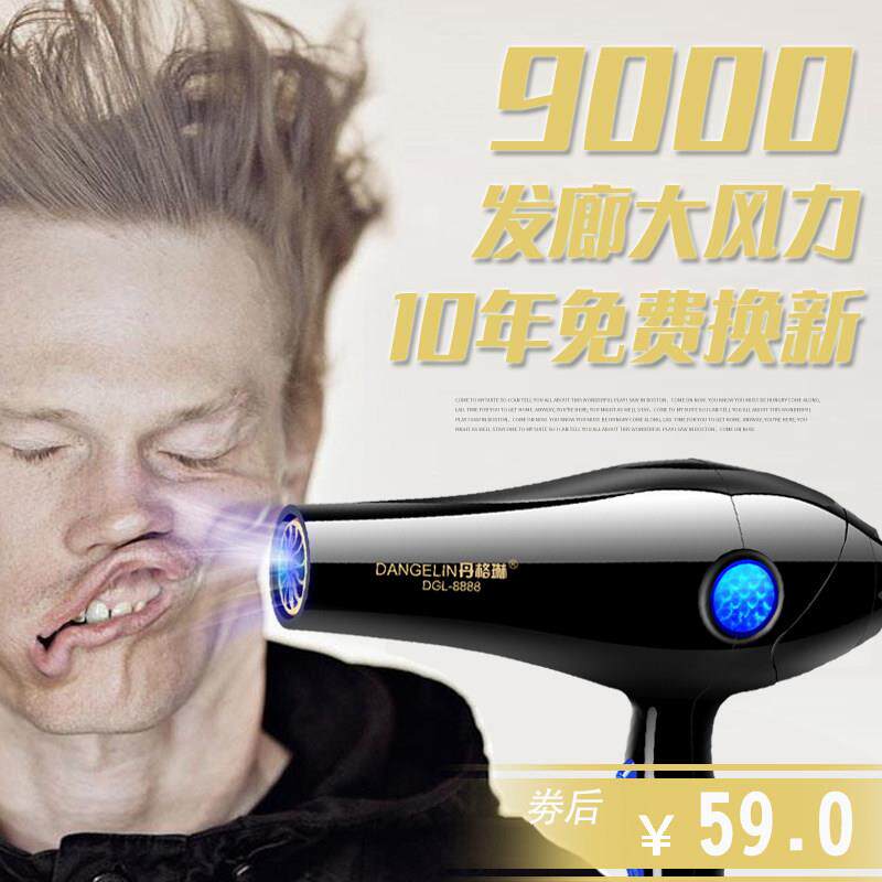 发型师专用吹风机理髲店大功率家用3000w吹头发风力电吹飞发廊瓦