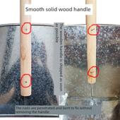 特制铁皮簸箕加厚加木柄家用工厂学校环卫垃圾铲畚斗灰斗撮斗戳箕