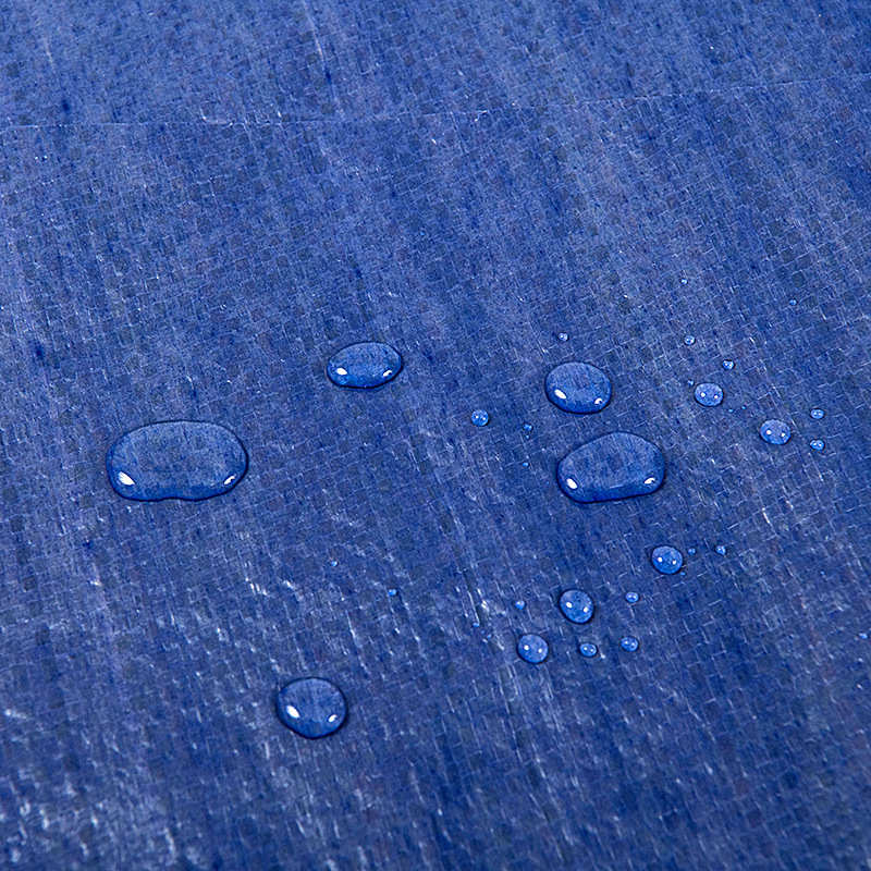 遮雨防水布蓝灰布户外货场仓库防水防晒盖布塑料蓝灰篷布源头批发
