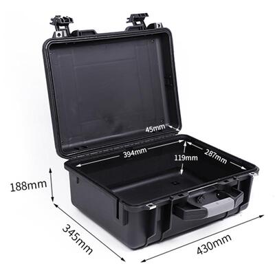 D4218户外手提安全箱 防水防潮工具仪器设备塑料工程安全防护箱