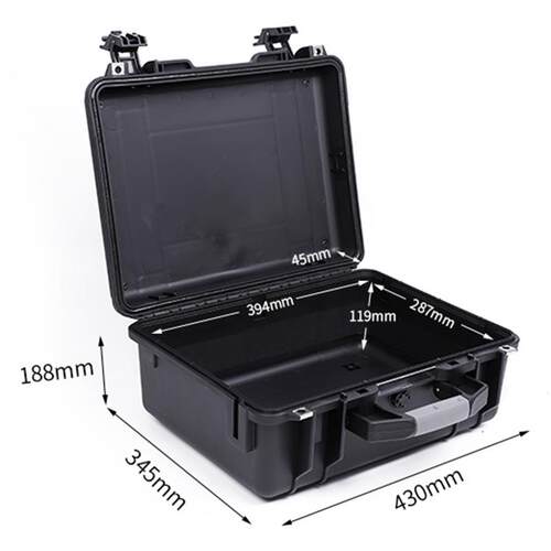D4218户外手提安全箱 防水防潮工具仪器设备塑料工程安全防护箱