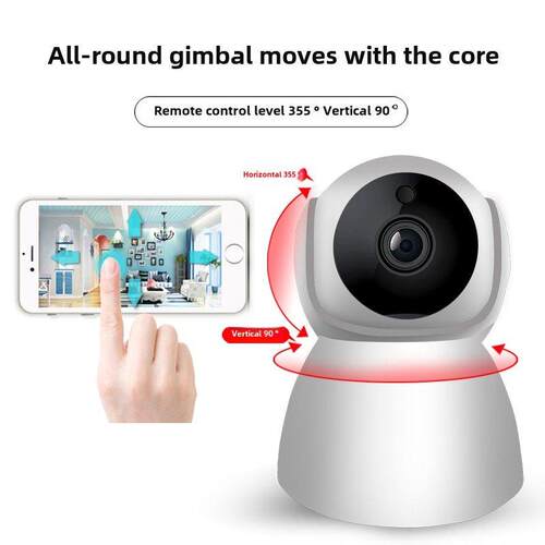 V380 Pro无线监控摄像机家用户外Wifi可连接手机远程存储高清画质