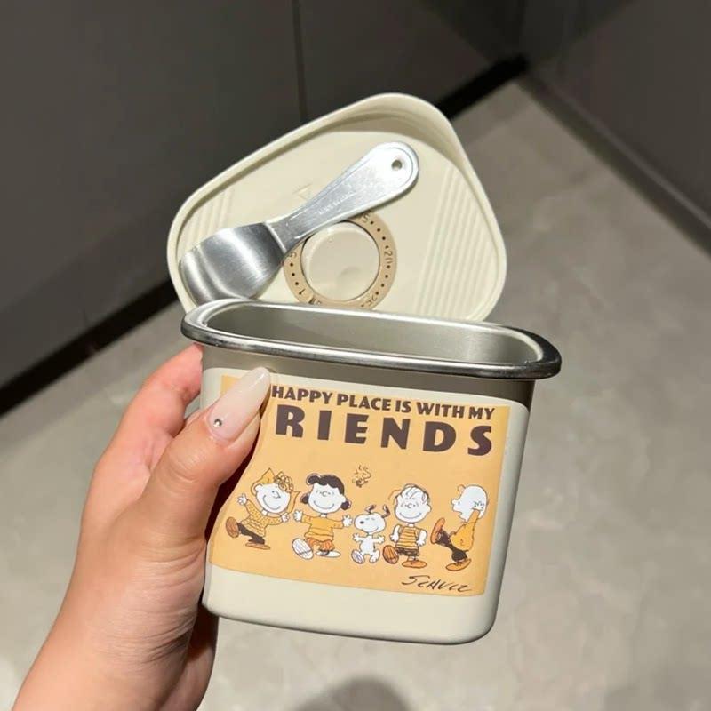 上班族好物!日式早餐碗燕麦杯新款便携外带水果杯保鲜便当盒