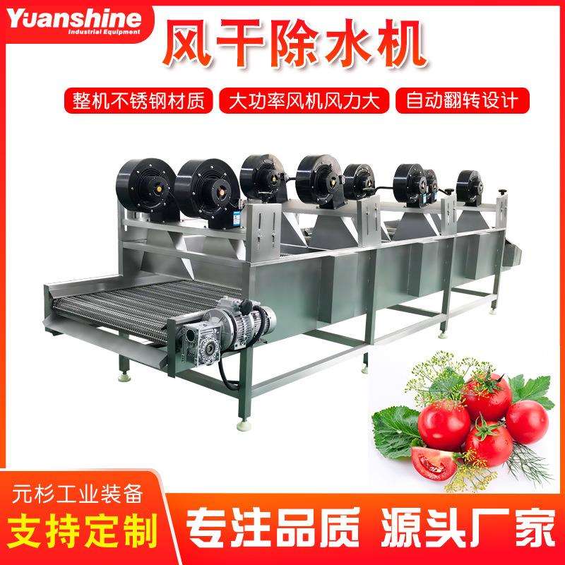 厂家销售果蔬风干除水机 蔬菜震动沥水机 葡萄草莓清洗风干一体机