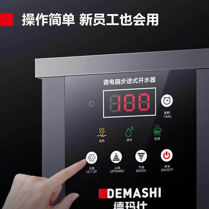 德玛仕 商用开水器步进式加热节能隐藏式过滤定时开关 YT-2K(20F)