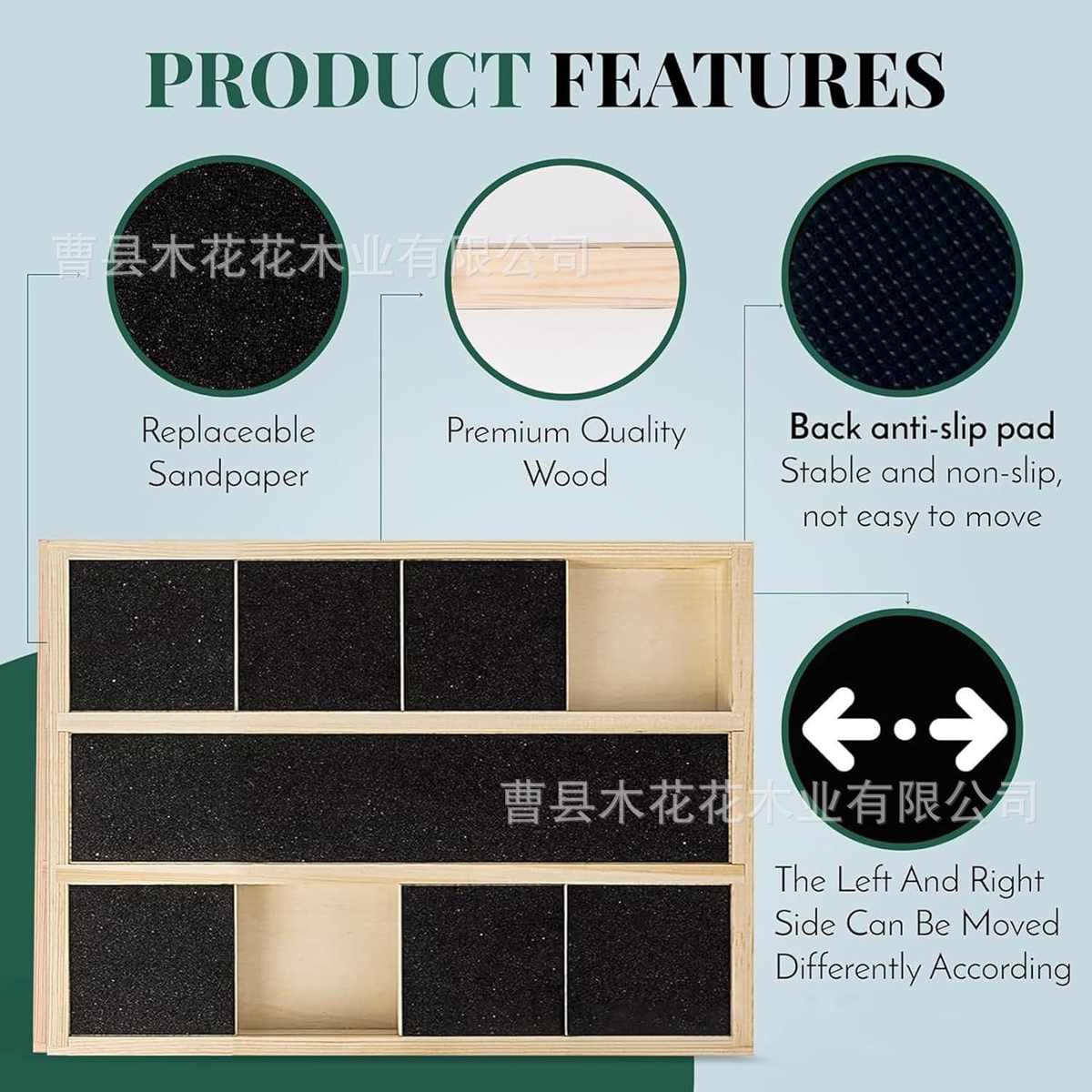 现货木质狗抓板宠物磨爪板家用零食多格修理指甲刮板实木指甲锉板