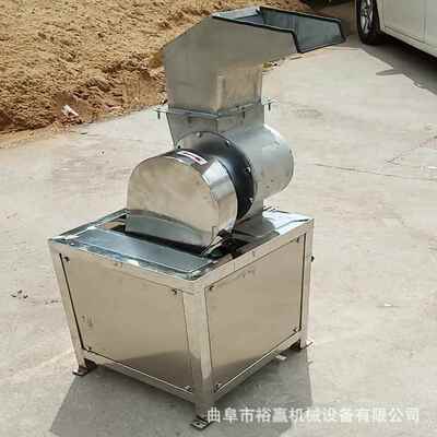 不鲜果破碎机锈 商用大型水XNK果碎机 大型梨子粉钢打碎机 水果加