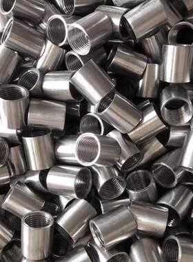 304不锈钢光内丝焊接内丝圆管内丝316水管直通2分3分4分6分1寸2寸