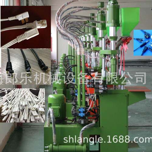 USB数据线音频线注塑包胶小型成型机终身维护注塑机ds模具