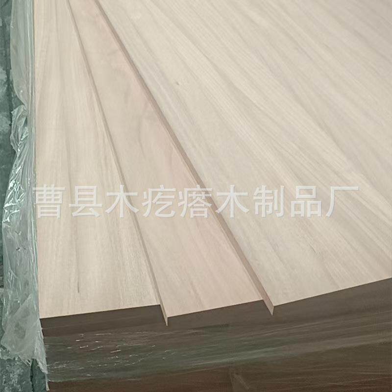 源头工厂奥古曼直拼板实木材料拼接板多规格原木门板木板材