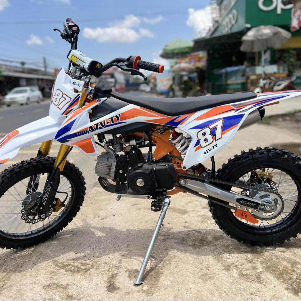K65越野摩托车山地全地形成人儿童125cc汽油摩托车卡丁车