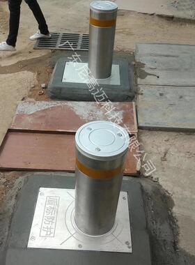 尼高迈自动升降防撞柱,天津安徽北京中小学校门入口电动伸缩地桩