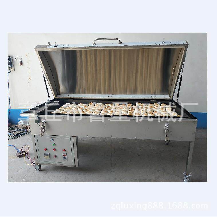 厂家直供馒头蒸烤一体机 自动电加热烤馍机 多规格锅贴馍馍机
